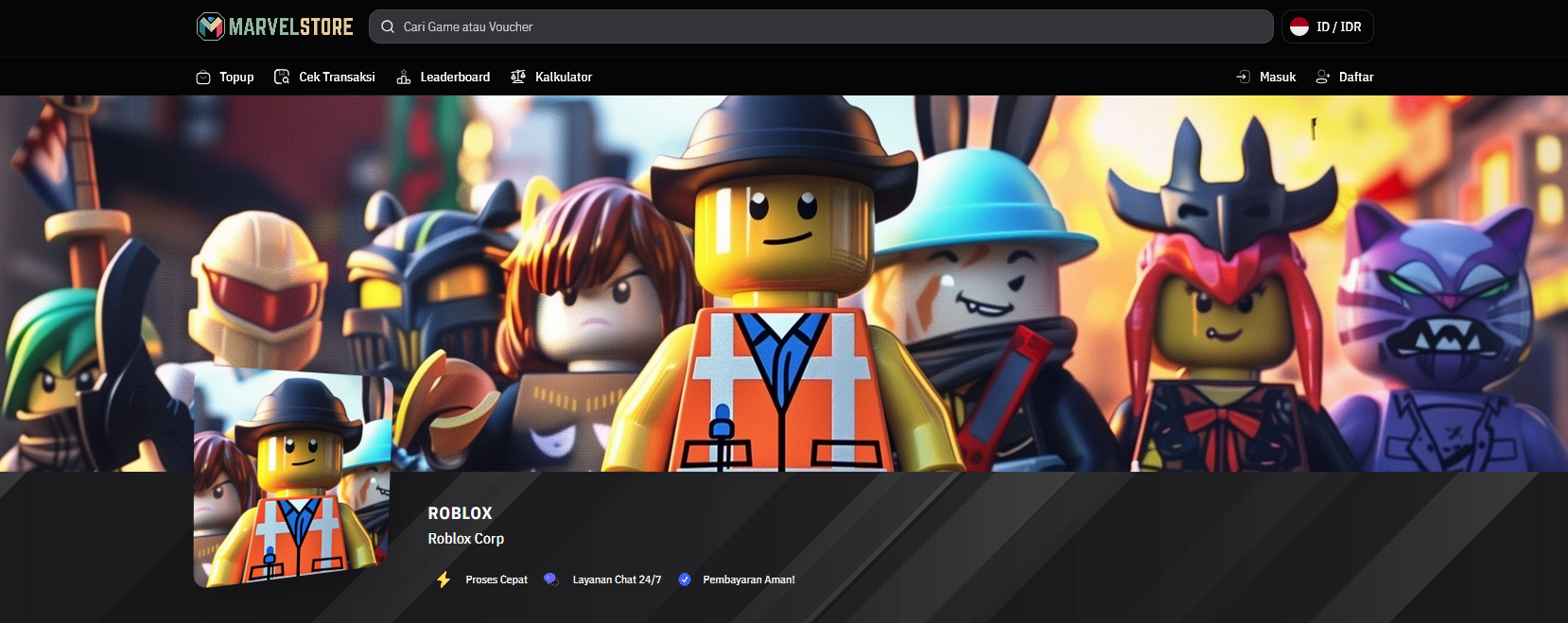 Topup Robux murah